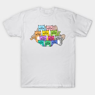 Meow-mania, the land of cats T-Shirt